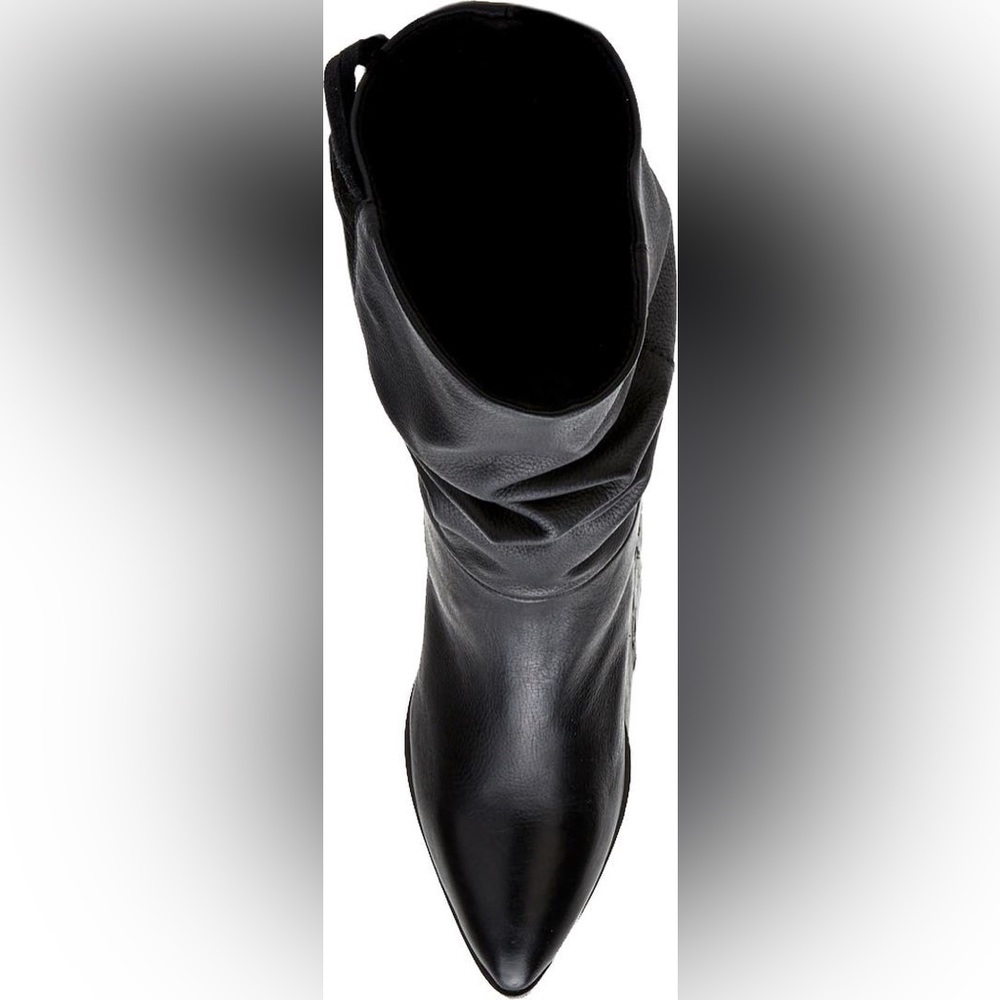 MATISSE BRIN new GENUIN LEATHER boots with fringes in black 683MNT - Picture 7 of 9